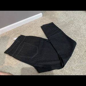 Size 18 NWT black denim skinny